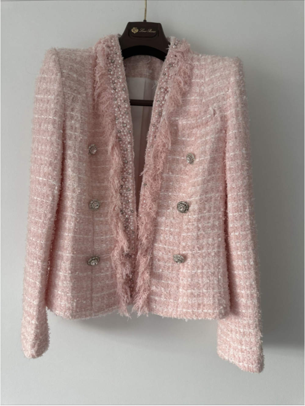 Unbranded Pink Jacket Bouclet Small